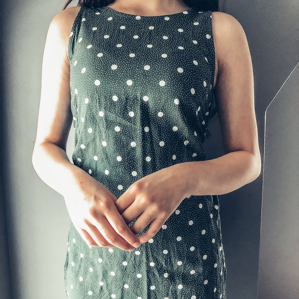 Green dress